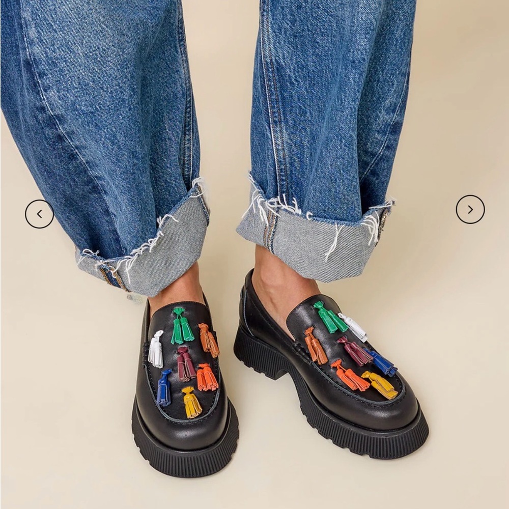 Charlotte Stone Chandler Tassel Loafer